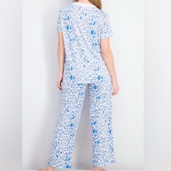 Badgley Mischka Sky Leopard Pajamas - Picture 6 of 8